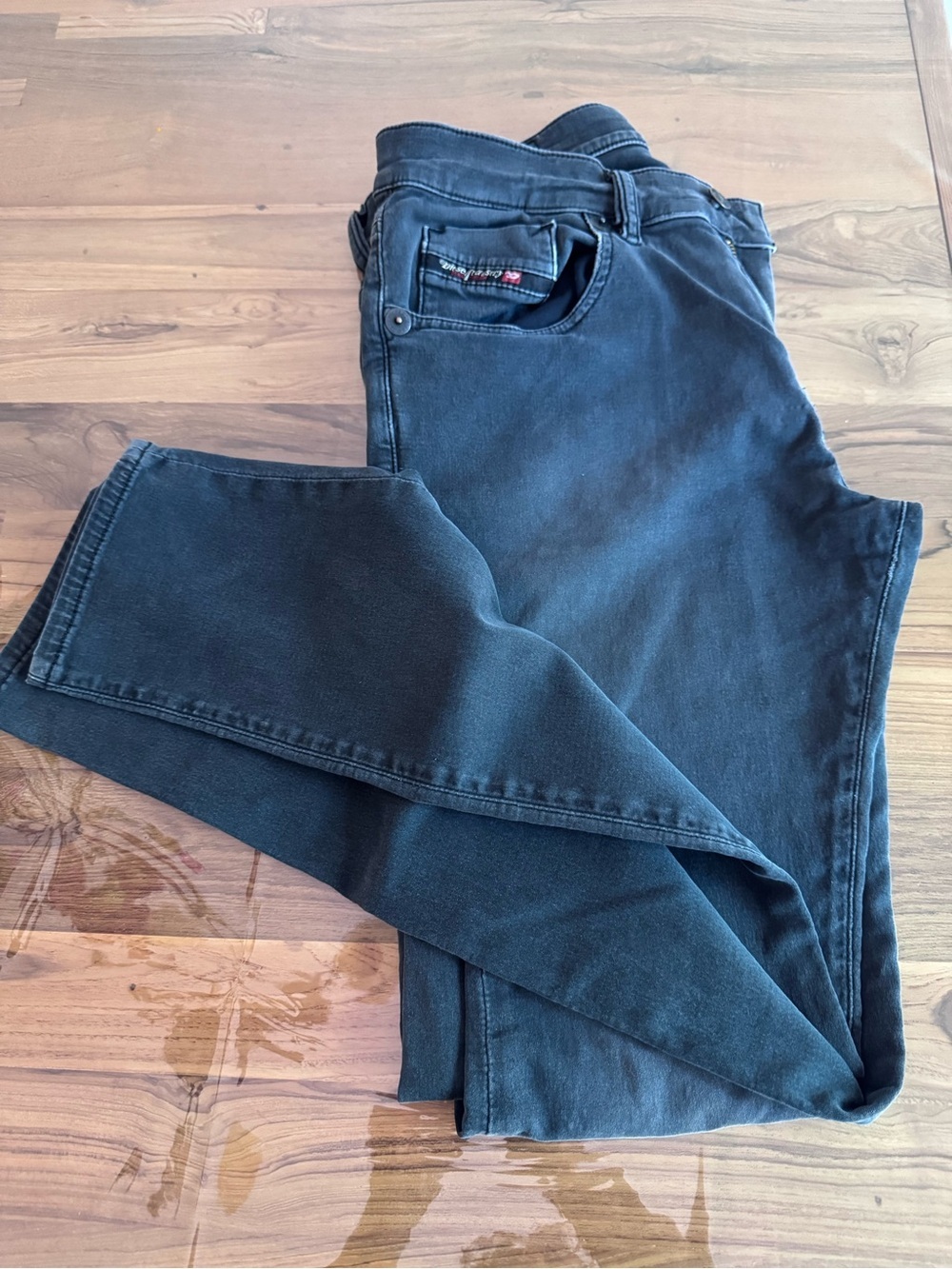 Diesel Men's Straight Jeans in Black